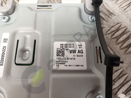 AUDI A3 Sportback Hybrid HARMAN AUDIO SOUND AMPLIFIER CONTROL MODULE