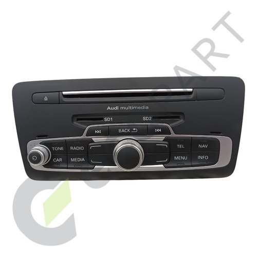 AUDI A1 SPORTBACK MK1 FL 8X Stereo Radio CD HEAD UNIT (NO CODE)