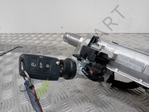 VOLKSWAGEN Polo GTI Hatch mk6 Steering Column electric with key